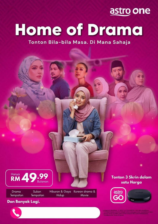 Astro Package: Ultimate Home of Drama for Only RM49.99