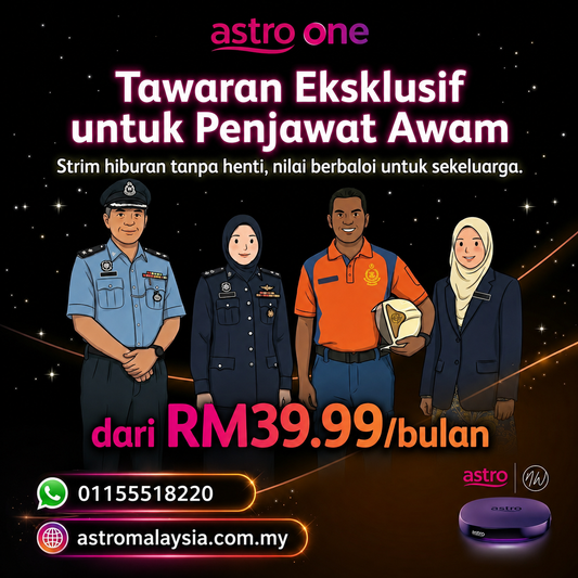 Special Rewards: Exclusive Astro Package Discounts for Penjawat Awam