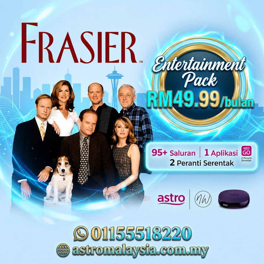 Rediscover the Magic of Frasier: Upgrade Your Viewing Experience with the Best Astro Package
