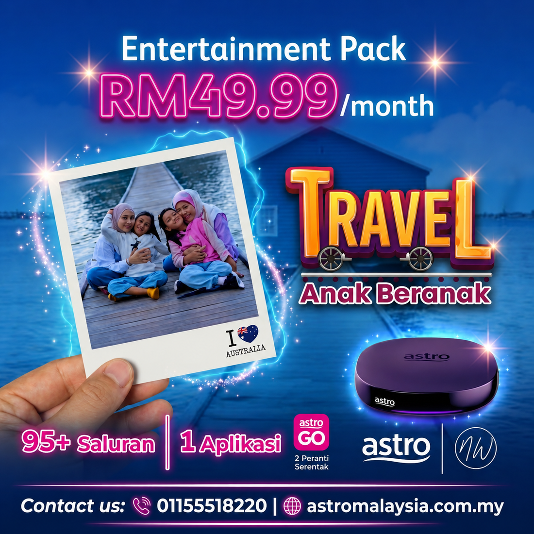 Discover the Best Astro Package for Families: Enjoy Travel Anak Beranak Today
