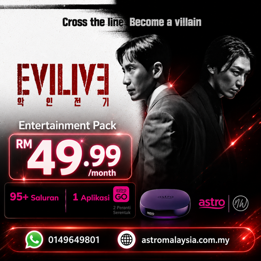 Unmissable Thriller EVILIVE and the Best Value Astro Package for Your Home