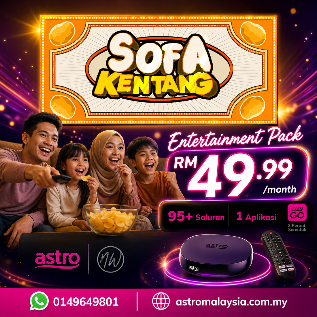 What is "Sofa Kentang"?