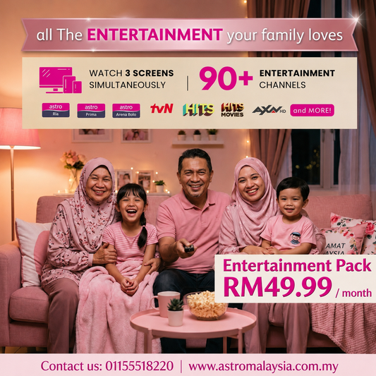Unlock Unlimited Home Entertainment with the Best Astro Package for Your Family