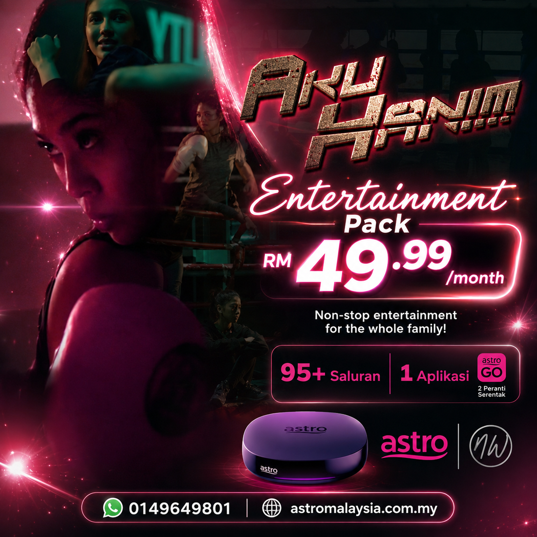 AKU HANIM: Unleashing the Fighter Within