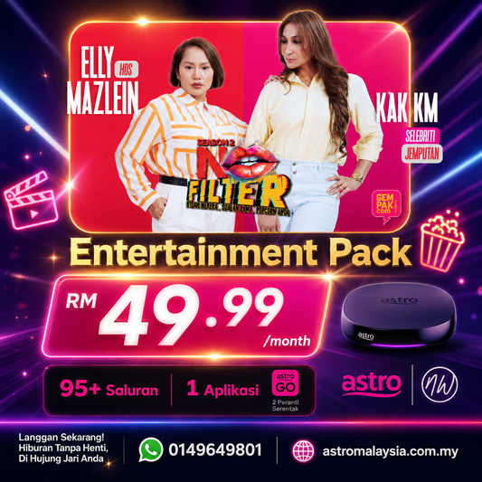 Stream No Filter & The Best Shows with Astro Package