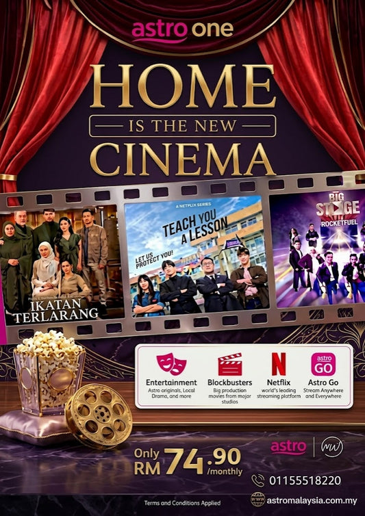Experience the Best Entertainment with an Astro Package – Only in RM74.90/month