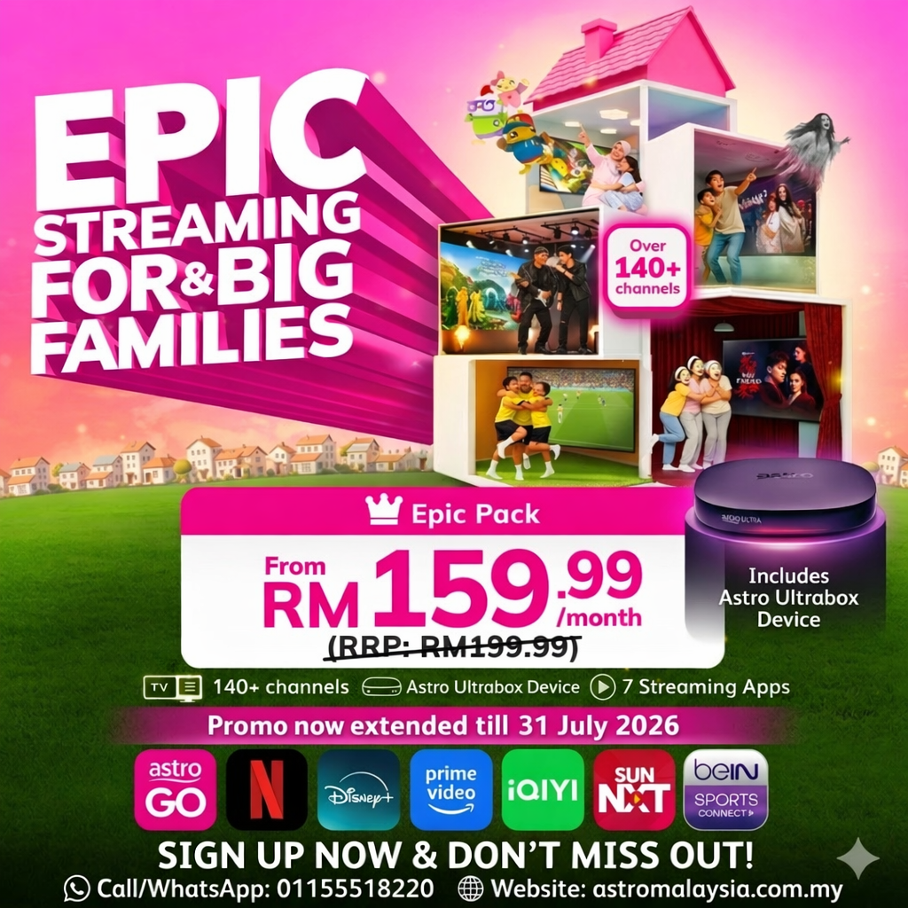 Epic Streaming for Big Families: The Ultimate Astro Package Deal