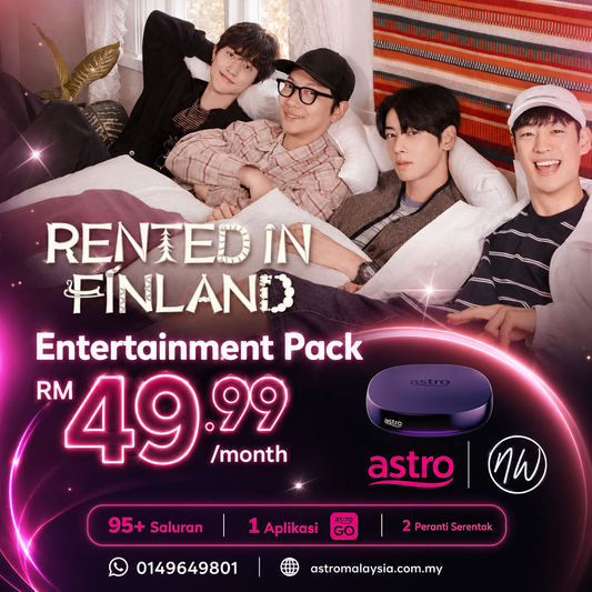 Stream Rented in Finland with the Best Astro package in Malaysia