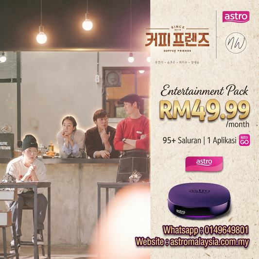 Upgrade Your Home Entertainment: Best Astro Package for Coffee Friends Fans – Sign Up Now
