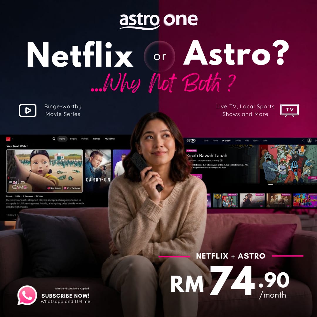 Netflix or Astro? Get Both with the Best Astro Package