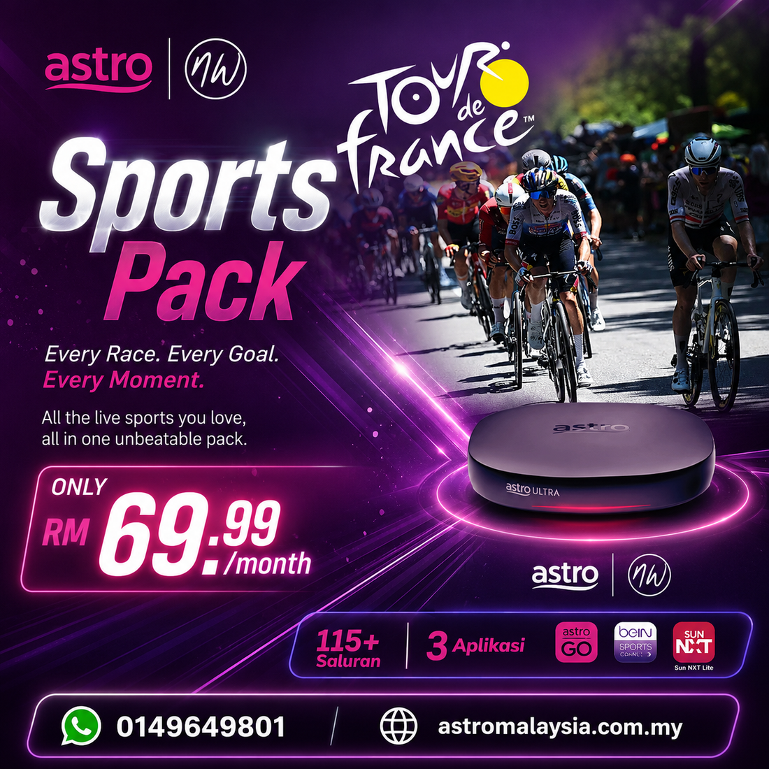 Experience the Thrill of the Tour de France 2026 with the Ultimate Astro Package