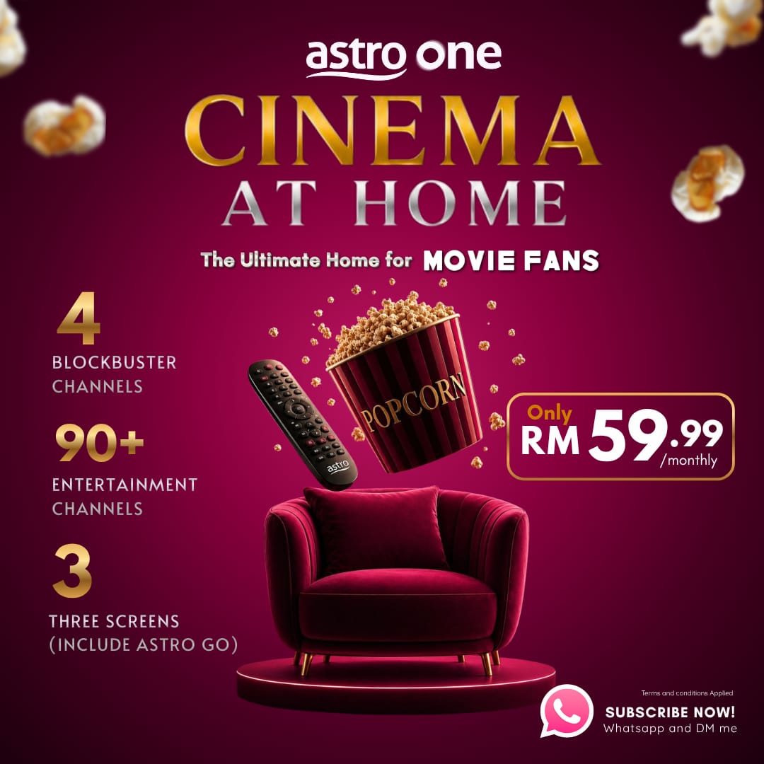 Cinema at Home Promo: Get the Best Astro Package for Movie Fans