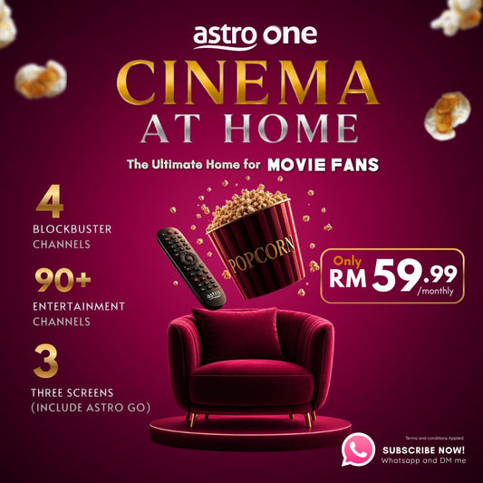 Cinema at Home Promo: Get the Best Astro Package for Movie Fans