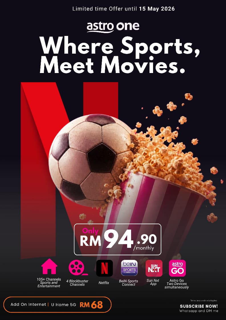 Where Sports Meet Movies: Secure the Best Astro Package Deal