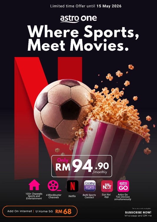 Where Sports Meet Movies: Secure the Best Astro Package Deal