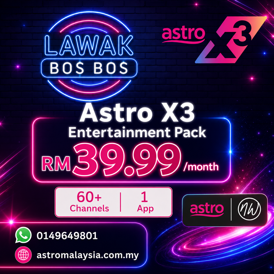 Unlock Unlimited Entertainment with the New Astro X3 Entertainment Pack