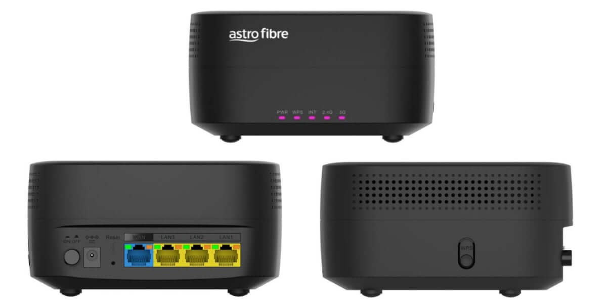 Astro Fibre Bundle WiFi Kencang 50Mbps - Astro Authorized Dealer